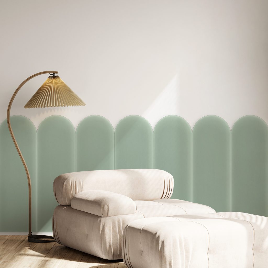 Magic Velvet, Väggpanel 60X20cm, Mint