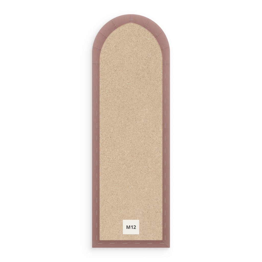 Magic Velvet, Seinäpaneeli 60X20cm, Dirty Pink