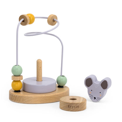 Trixie Baby Activation Toy Pearl Train, Mrs. Mouse