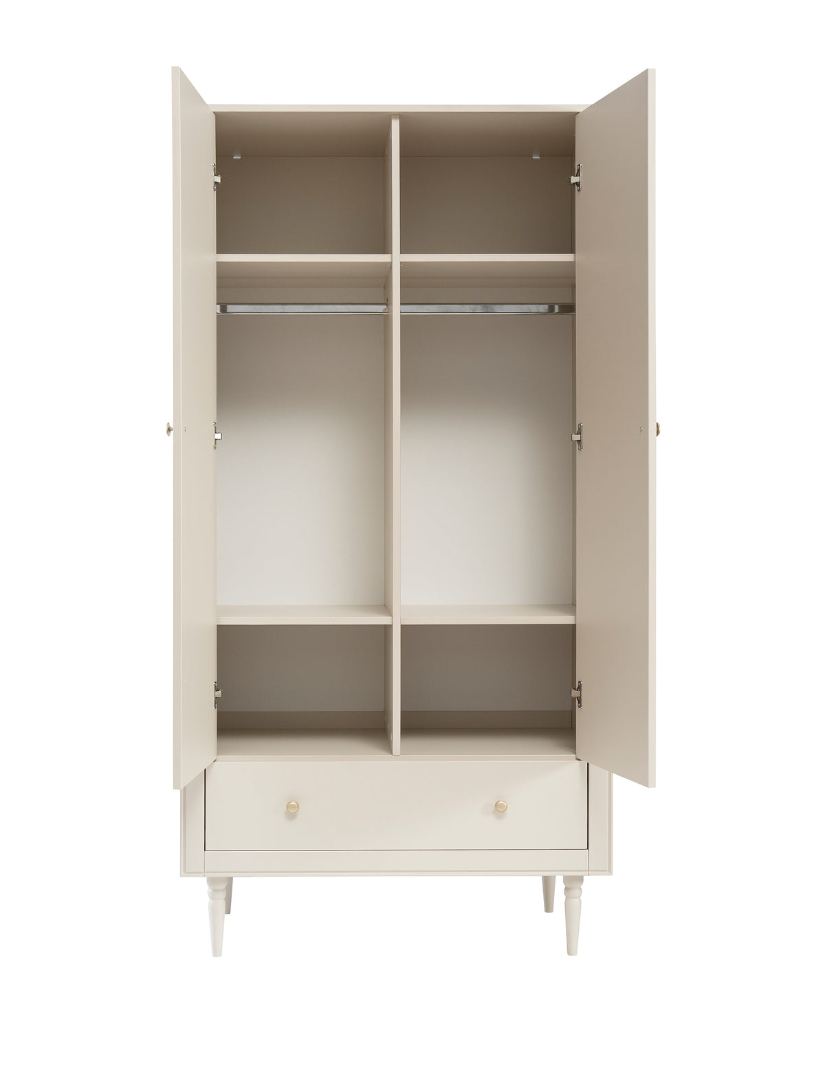 Pinio, Petite, Wardrobe 2-doors, Champagne