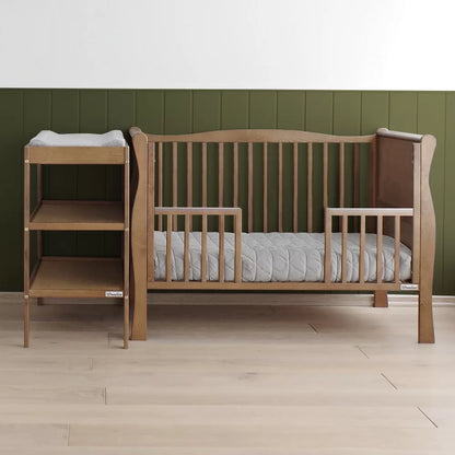 Woodies, Noble, Safety Rail DayBed 70x140 cm, Walnut