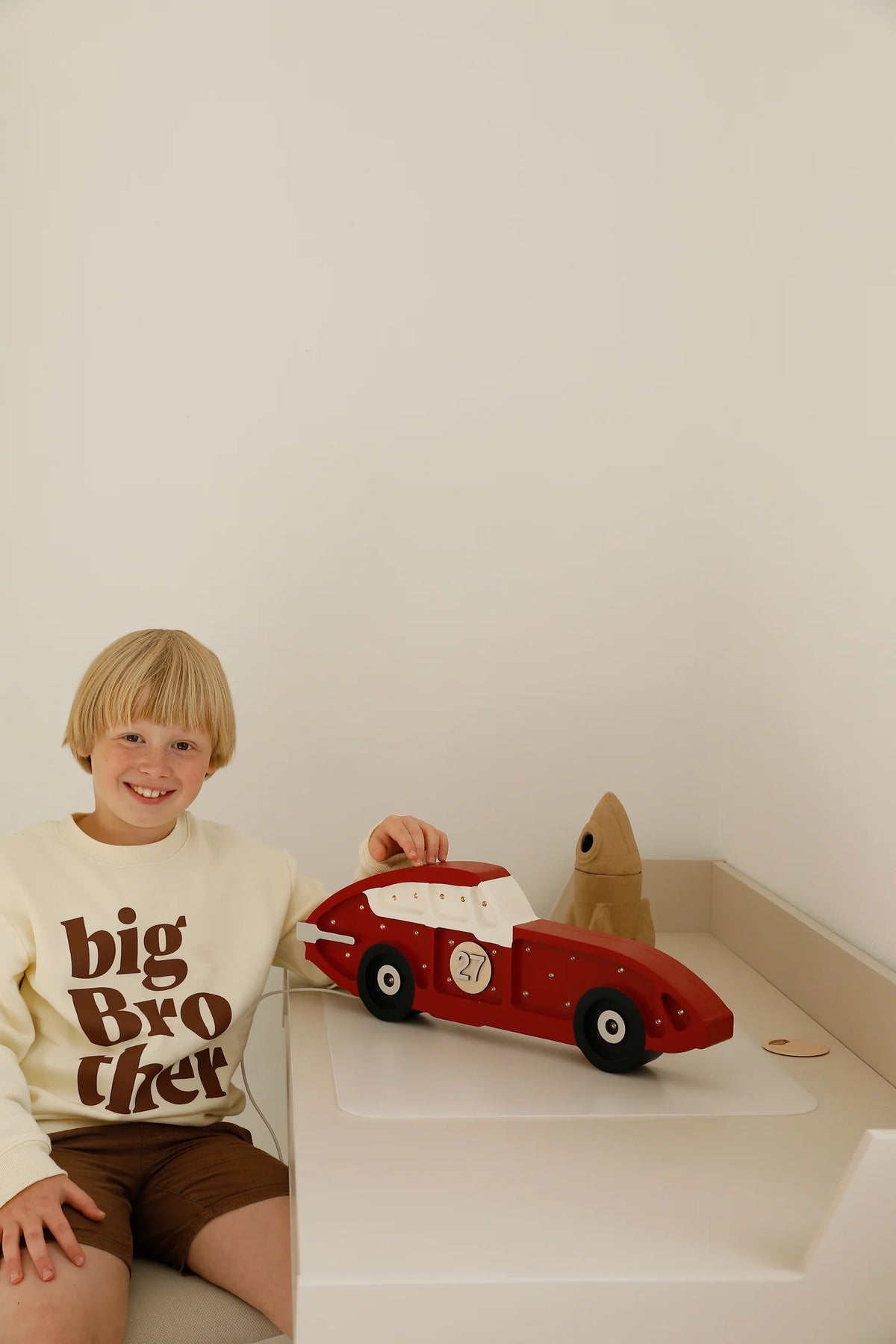 Little Lights Night light, Race Car Red
