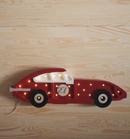 Little Lights Night light, Race Car Red