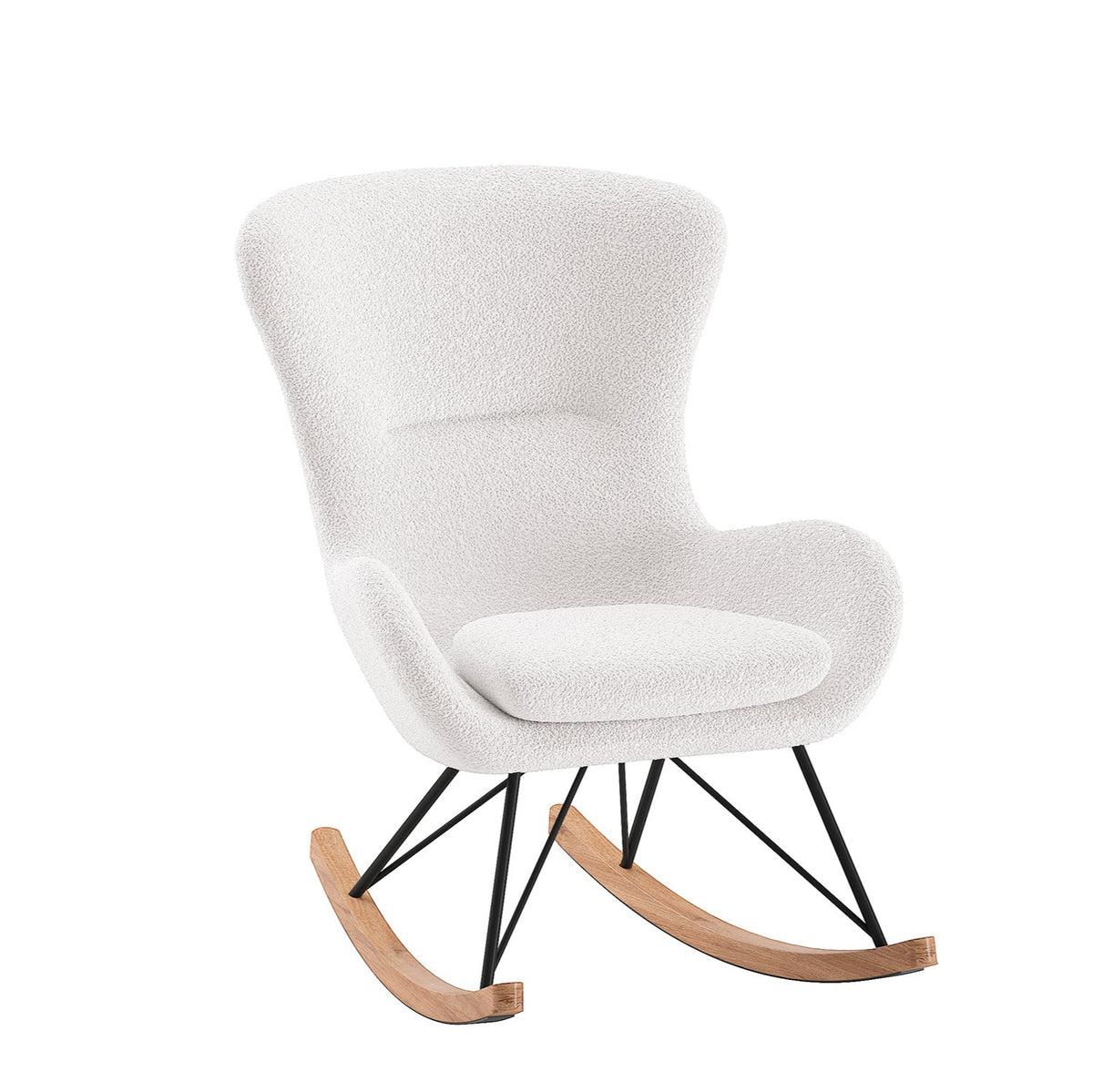 Vipack, Rocky Rocking chair, Boucle White