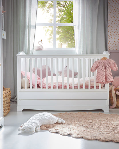 Bellamy, Royal, Wardrobe with 2 doors, White