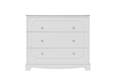 Bellamy, Royal, Chest of 3 drawers, White