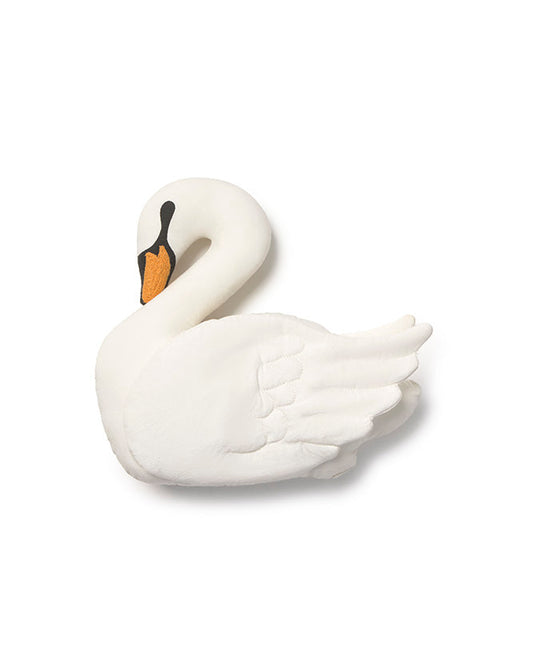 Swan Lake, Decorative Pillow, Swan