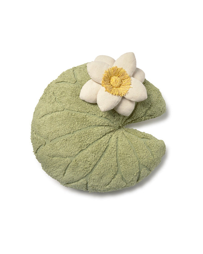Swan Lake, Floor cushion, Water Lily