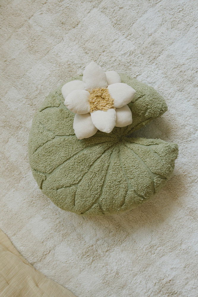 Swan Lake, Floor cushion, Water Lily