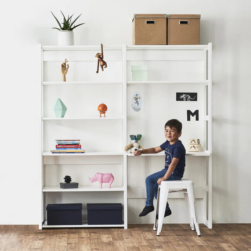 Hoppekids, STOREY- 8 shelf set &amp; desk