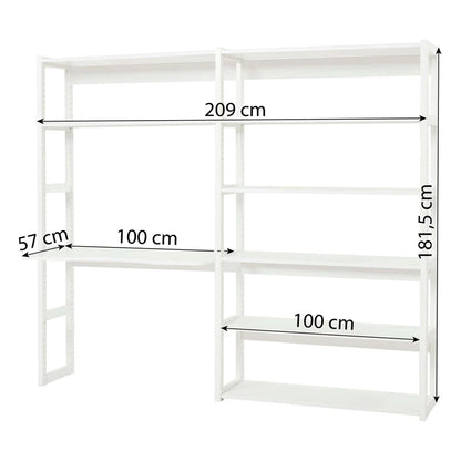 Hoppekids, STOREY- 8 shelf set &amp; desk