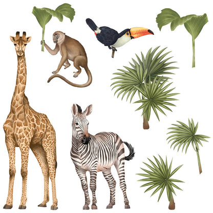 Pastelowe Love, Seinätarra Setti, Safari Animals 2