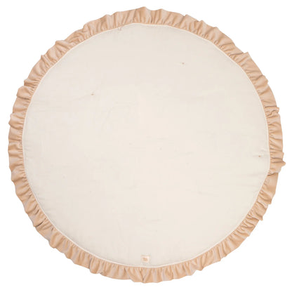 Moi Mili Playmat, Velvet With Frill "Caramel"