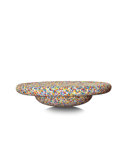 Stapelstein, Rainbow 6 st Set + Balansbräda, Super Confetti Pastell