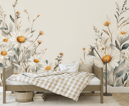 Valokuvatapetti, Daisies