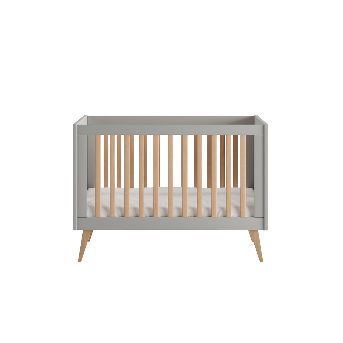Pinio, Swing Cot 2 IN 1, 60x120, Grå