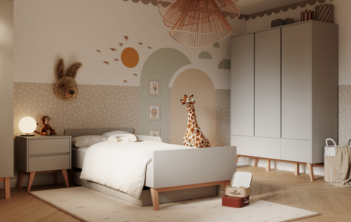 Pinio, Swing Vaatekaappi 3 ovea, Grey