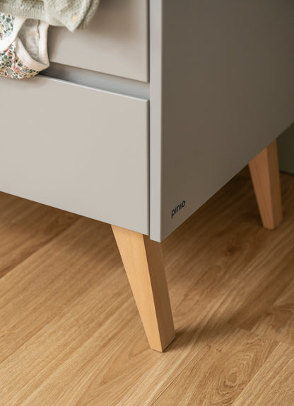 Pinio, Swing Chest of 3 drawers, Grey