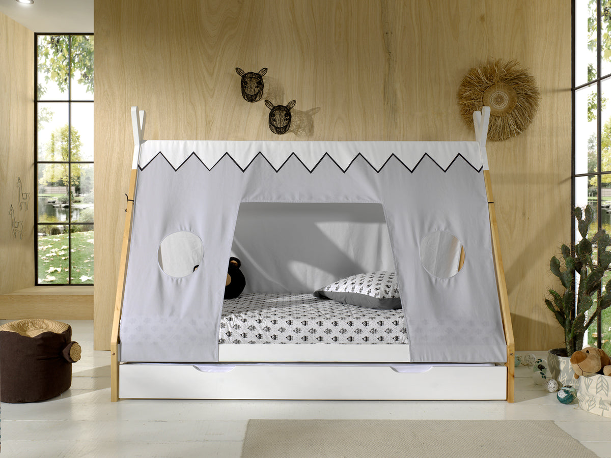 Vipack, Tipi Bed, 90x200 cm