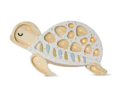Little Lights Night Light Turtle, Albino strössel