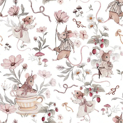 Mouse White, Tapetti