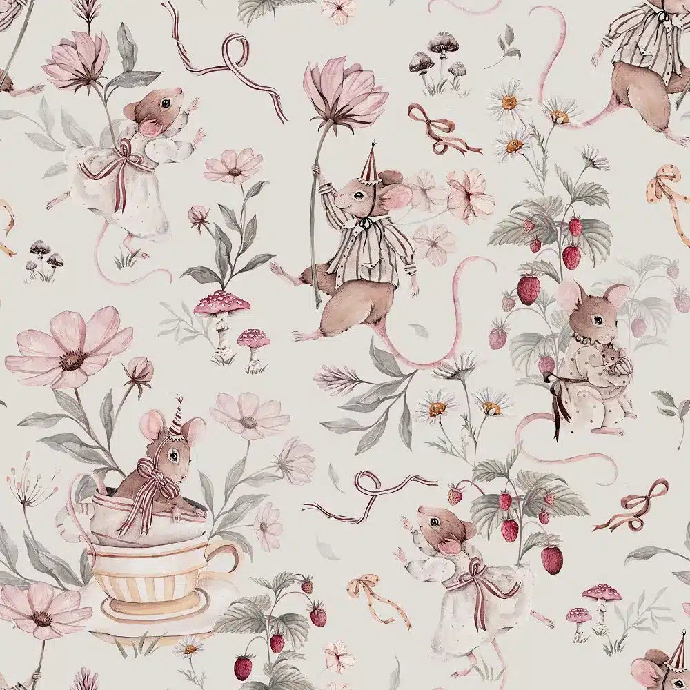 Mouse Beige, Tapetti