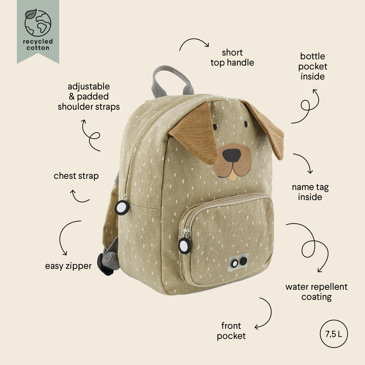 Trixie Baby Backpack, Mr.Dog