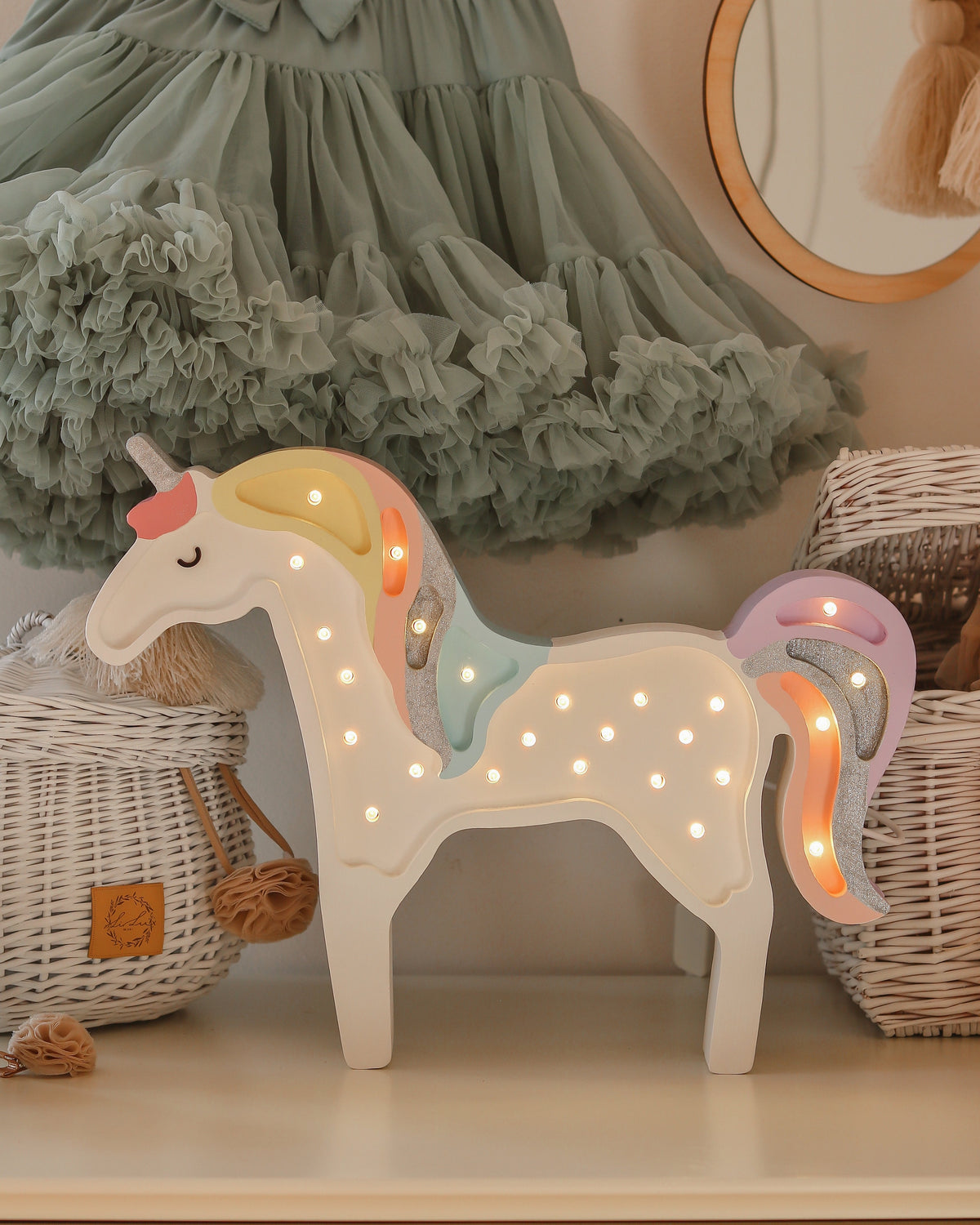 Little Lights Night light, Unicorn Rainbow