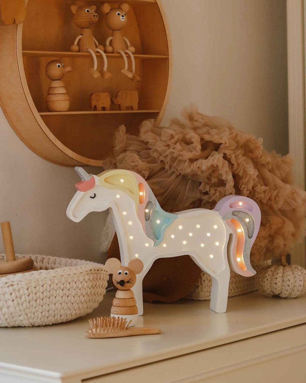 Little Lights Night light, Unicorn Rainbow