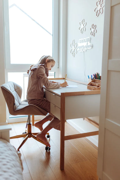 Bellamy, Versa Desk, Latte