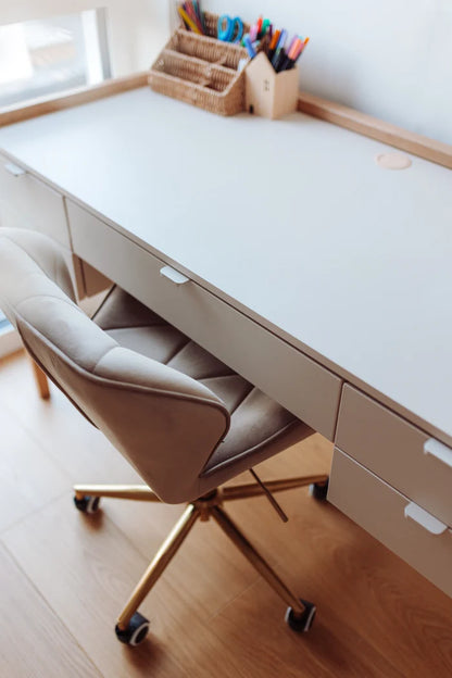Bellamy, Versa Desk, Latte