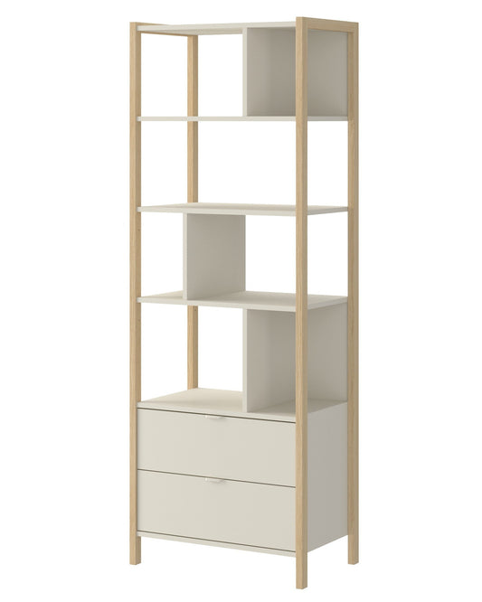 Bellamy, Versa Bookcase Small, Latte