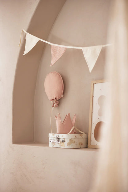 Jollein, Garland, Rose/Ivory