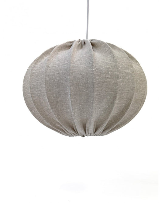 Lampunvarjostin, Pumpkin, Natural Linen