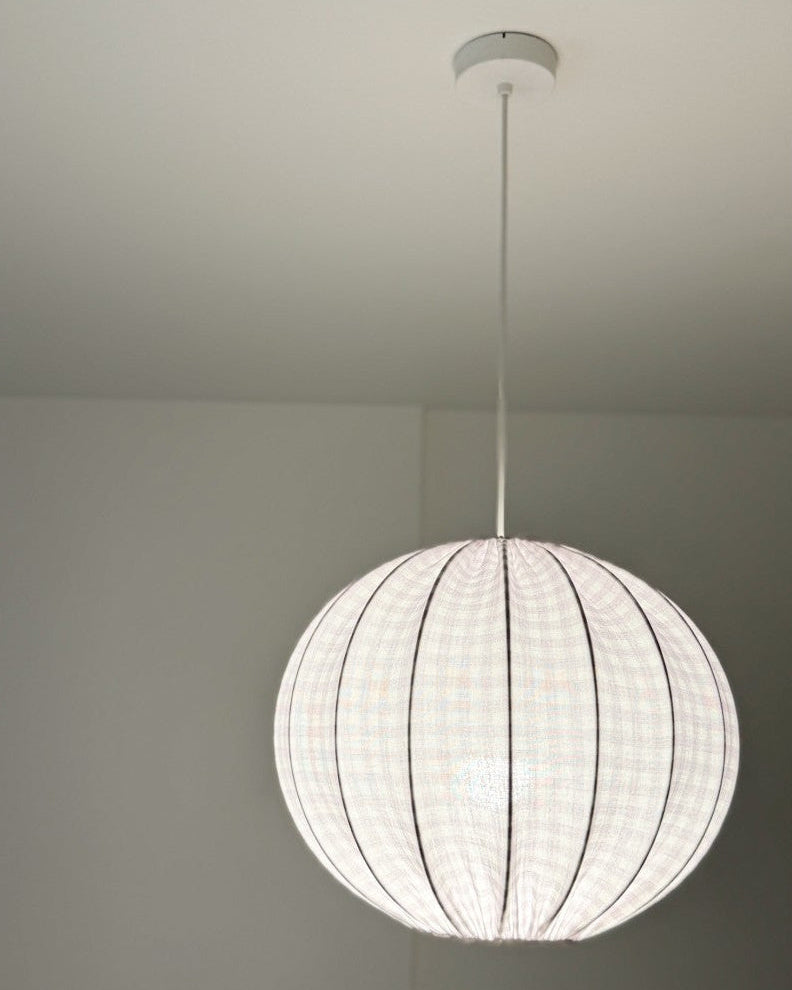 Lampshade, Pumpkin, Muslin Lilac