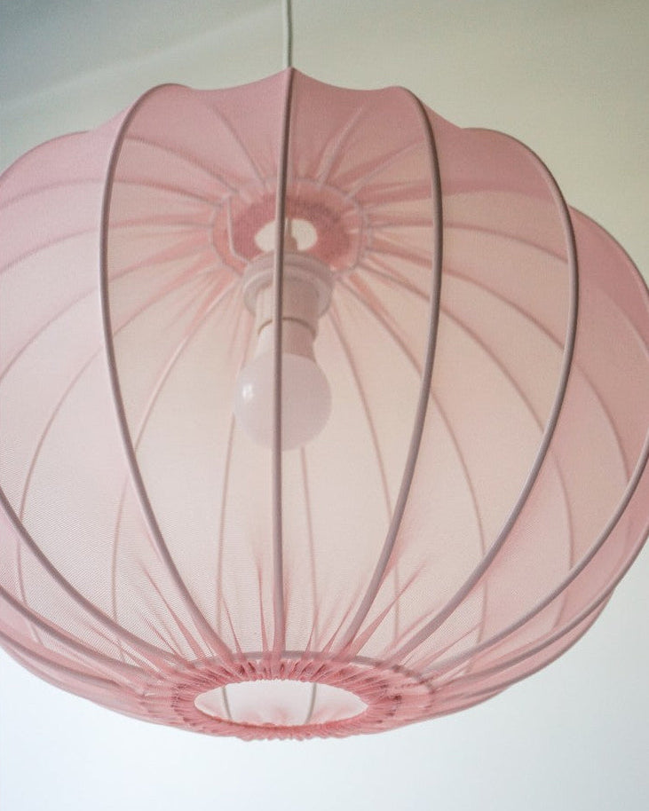 Lampshade, Pumpkin, Mist Rose