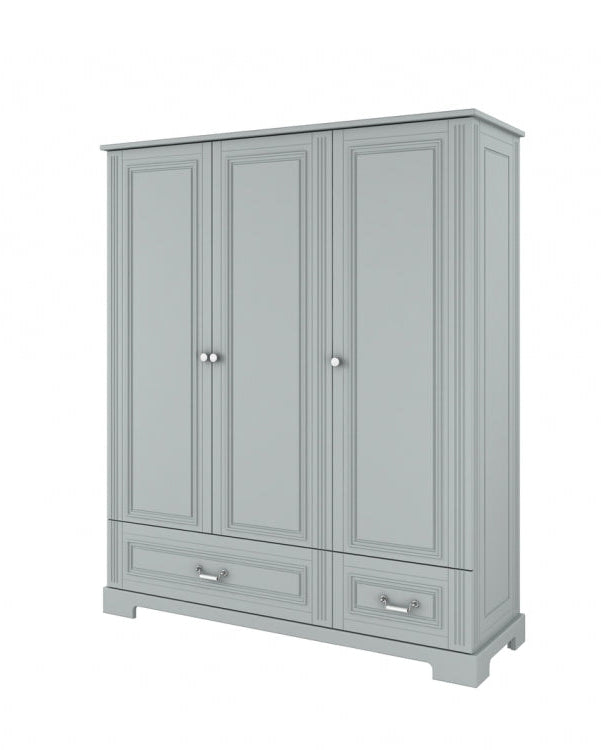 Bellamy, Ines, Wardrobe 3 doors, White