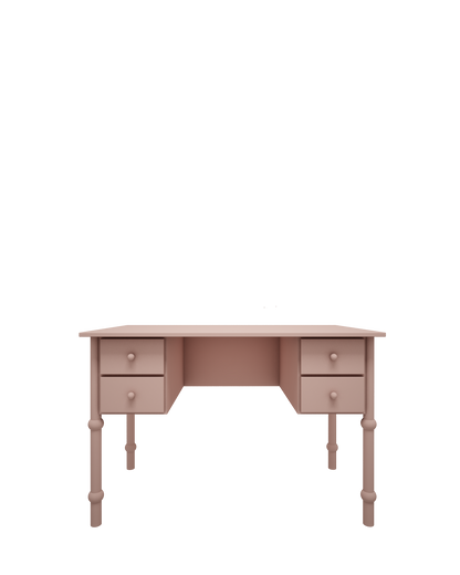 Wood Luck Design, Desk, Babushka Natural Pink