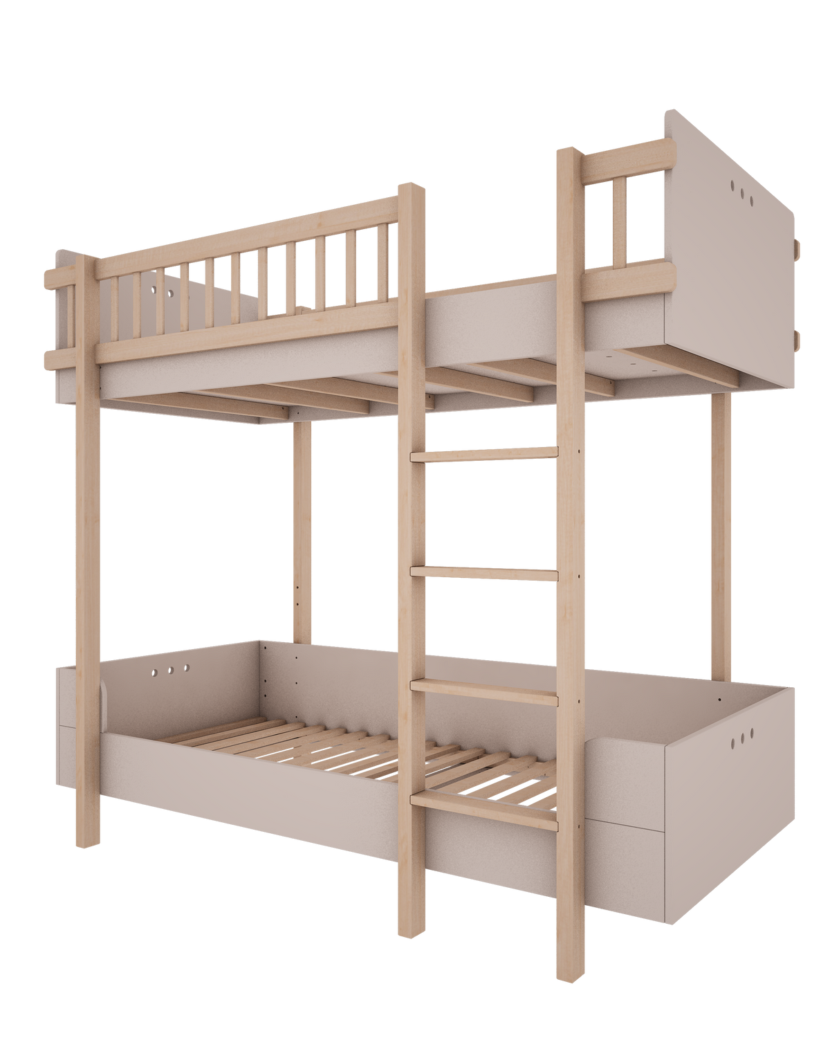 Wood Luck Design, Bunk bed Basic, Cashmere