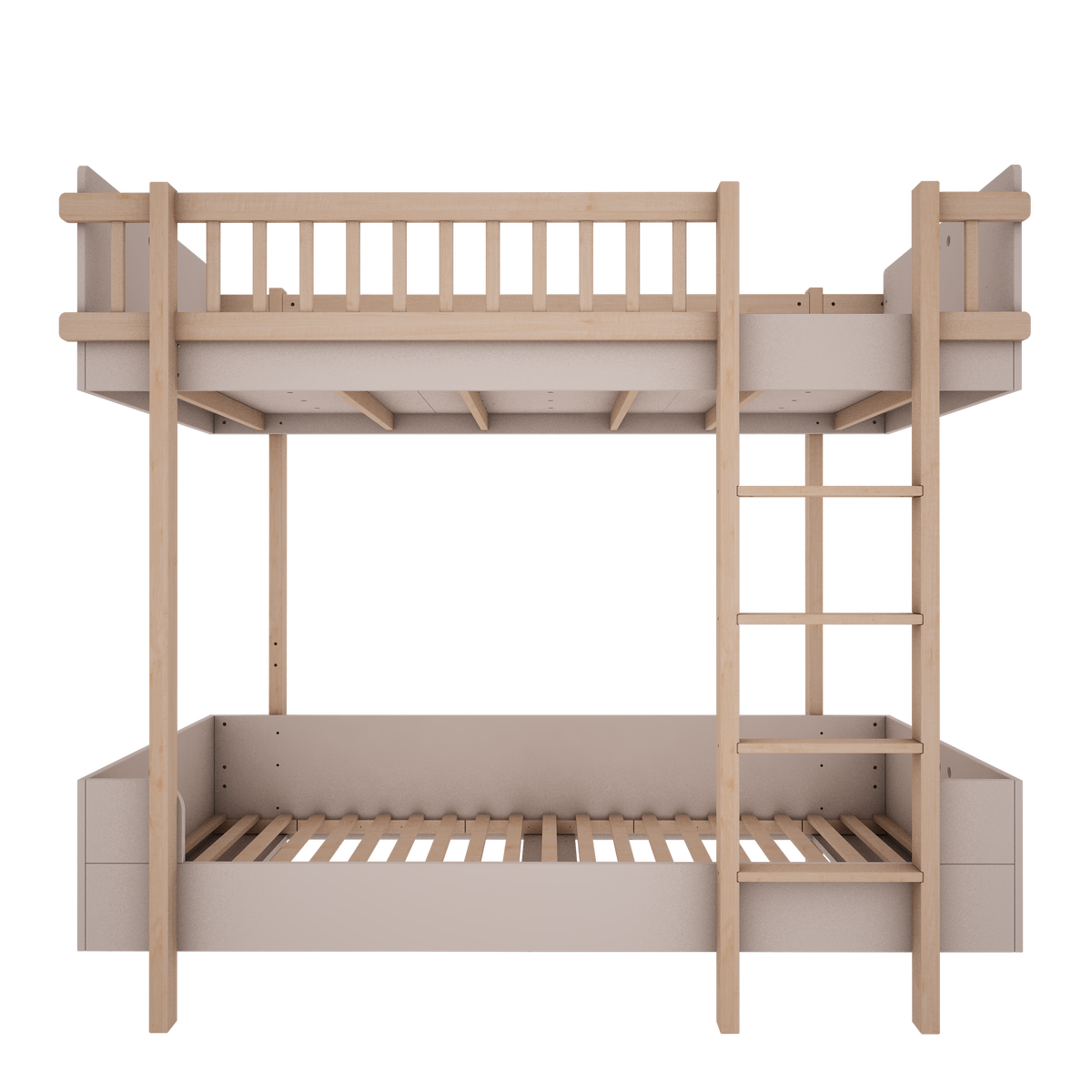 Wood Luck Design, Bunk bed Basic, Cashmere