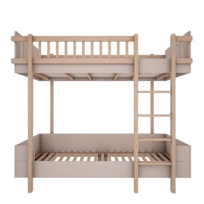 Wood Luck Design, Bunk bed Basic, Cashmere