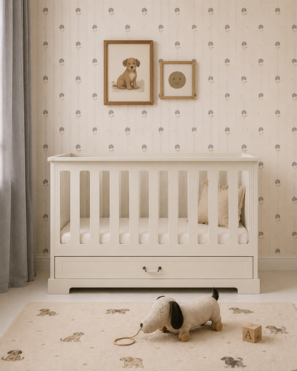 Bellamy, Ines, Cot 2 IN 1, 70x140 cm, White