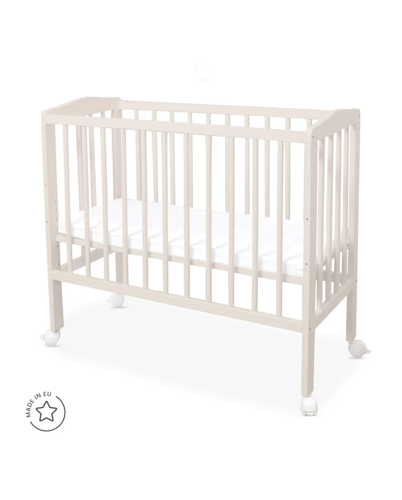 Waldin, Kehto 2-in-1 + Patja, Cashmere