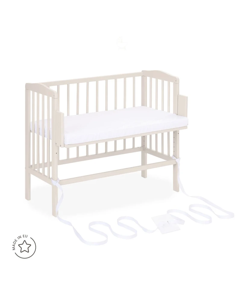 Waldin, Kehto 2-in-1 + Patja, Cashmere