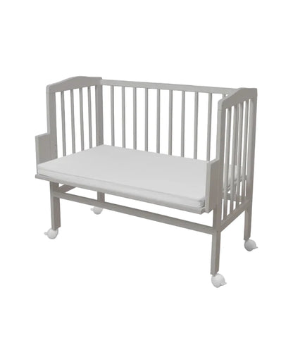 Waldin, Cradle 2-in-1 + Mattress, Grey
