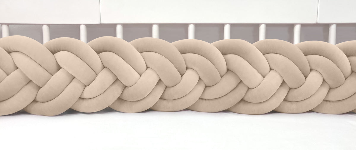 Edge padding Dual Letti, Velvet Beige