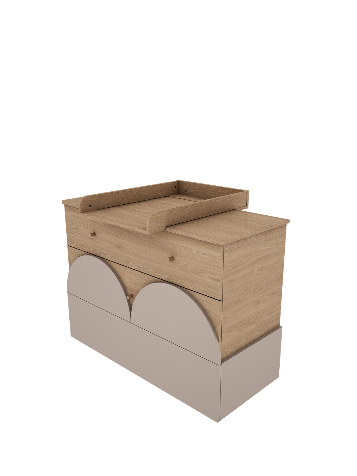 Wood Luck Design, Dresser, Bloom