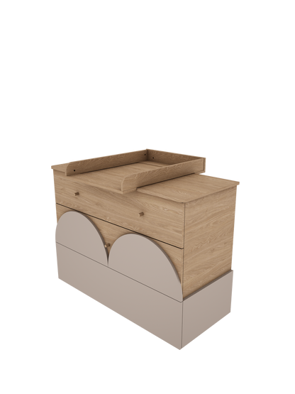 Wood Luck Design, Dresser, Bloom