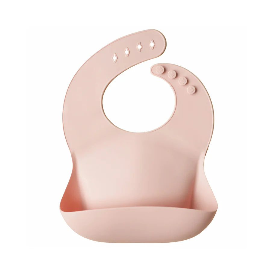 Mushie Bib, Blush