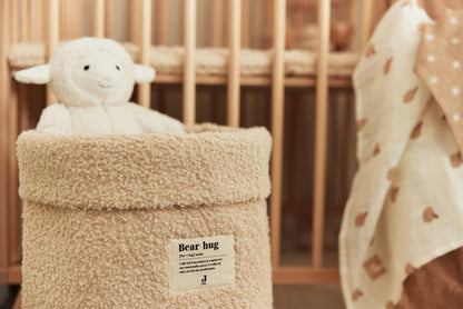 Jollein, Storage basket Boucle, Natural